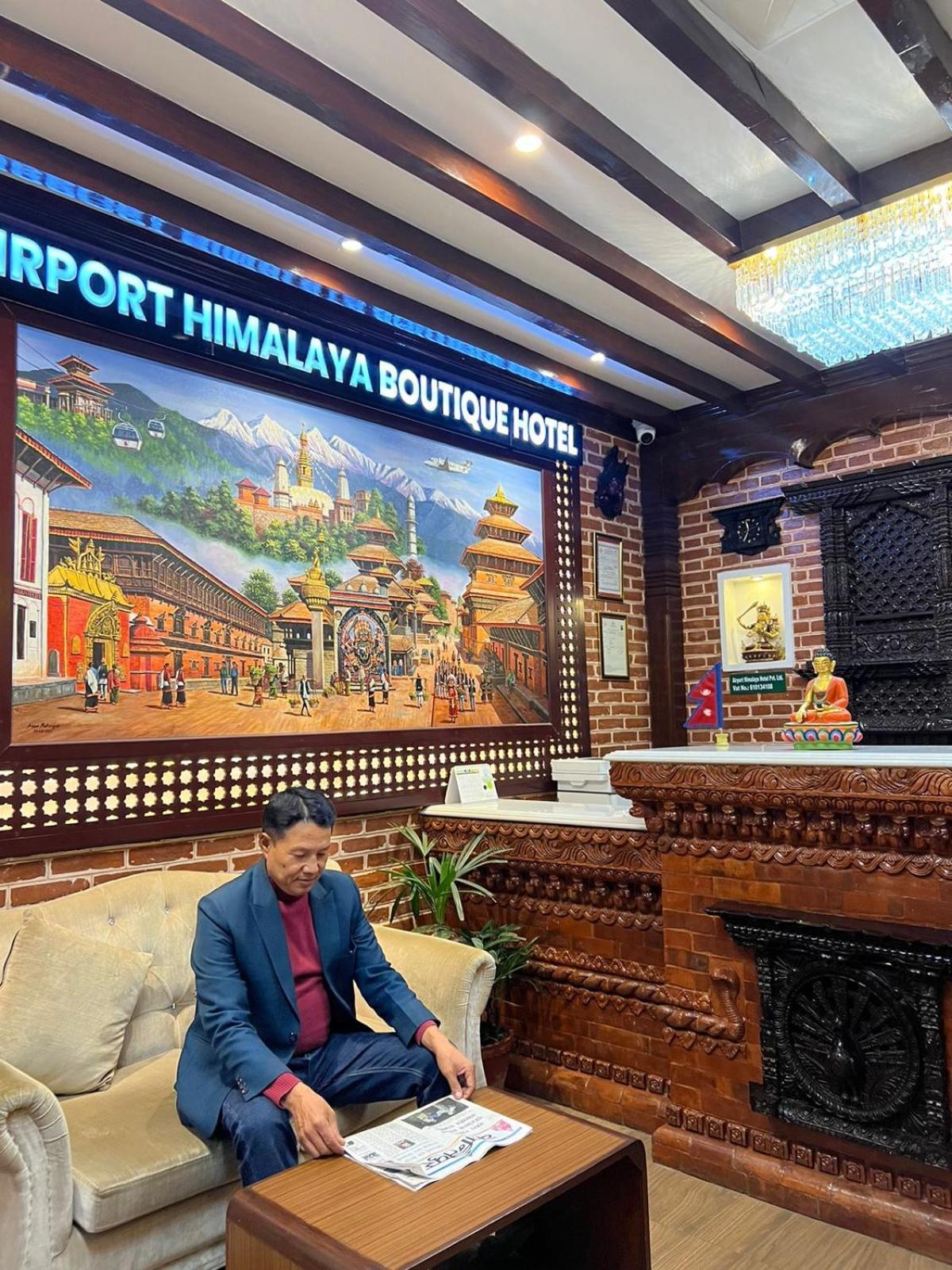 Airport Himalaya Boutique Hotel Kathmandu Luaran gambar